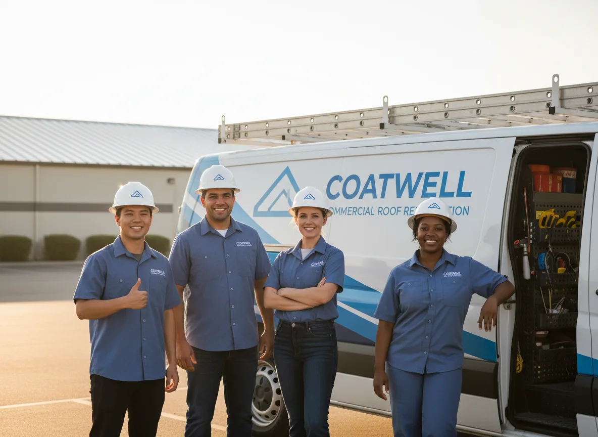 Commercial roof coating company in Locust Grove, OK